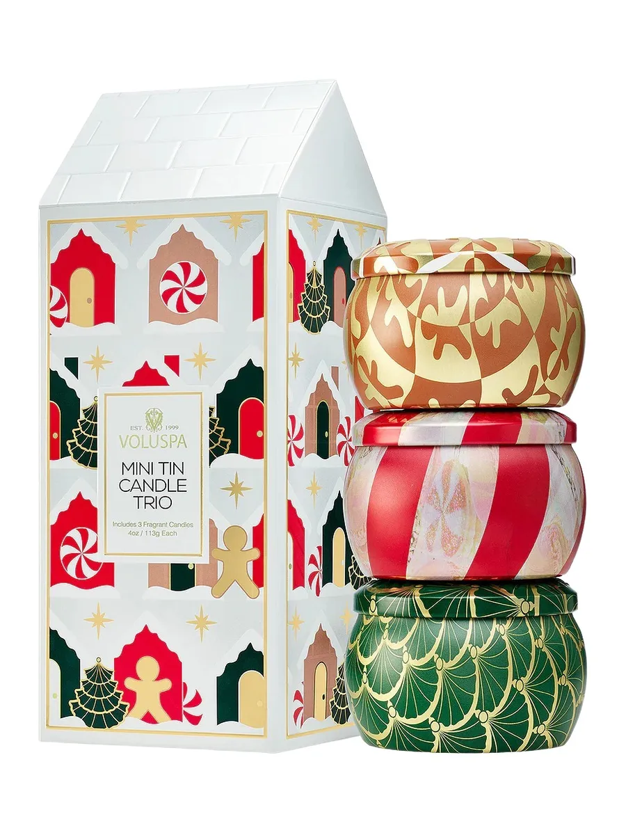 Holiday Mini Tin Trio Holiday Mini Tin Trio