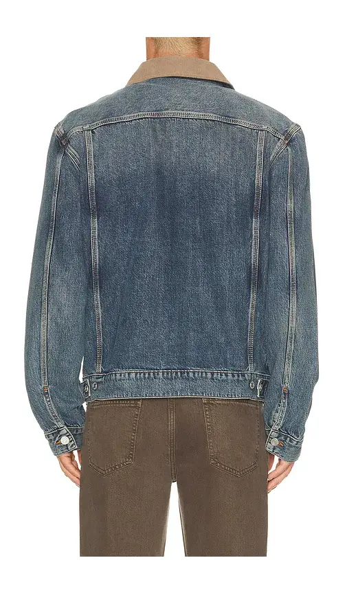 Frame Denim Zip Trucker | Thumbnail 2 Frame Denim Zip Trucker | Thumbnail 2