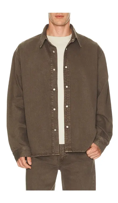 Relaxed Denim Overshirt Relaxed Denim Overshirt