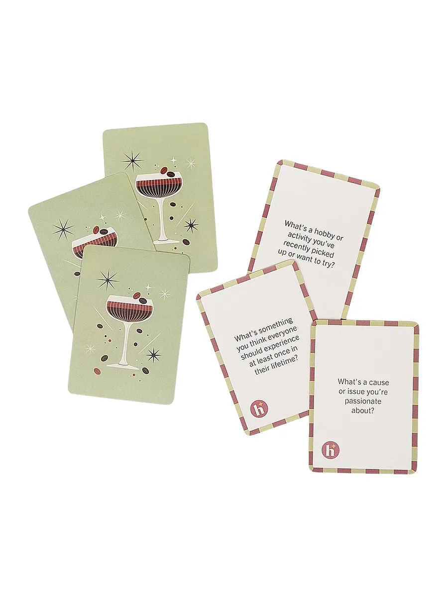 Here's How Cocktail Hour Conversation Cards