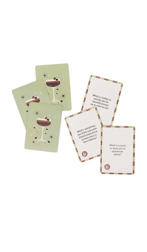 Here's How Cocktail Hour Conversation Cards
