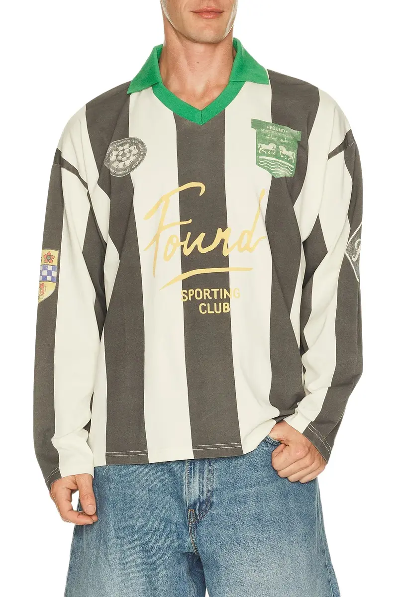Striped Sport Long Sleeve Jersey