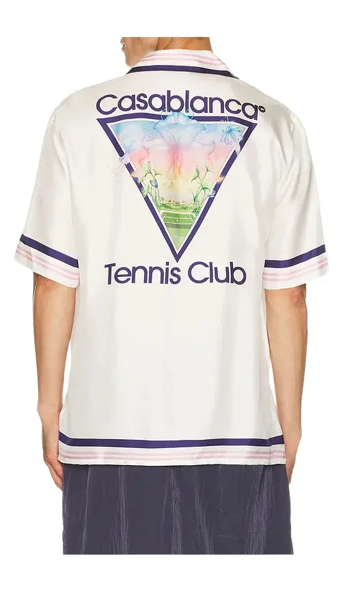 Cuban Collar Short Sleeve Shirt