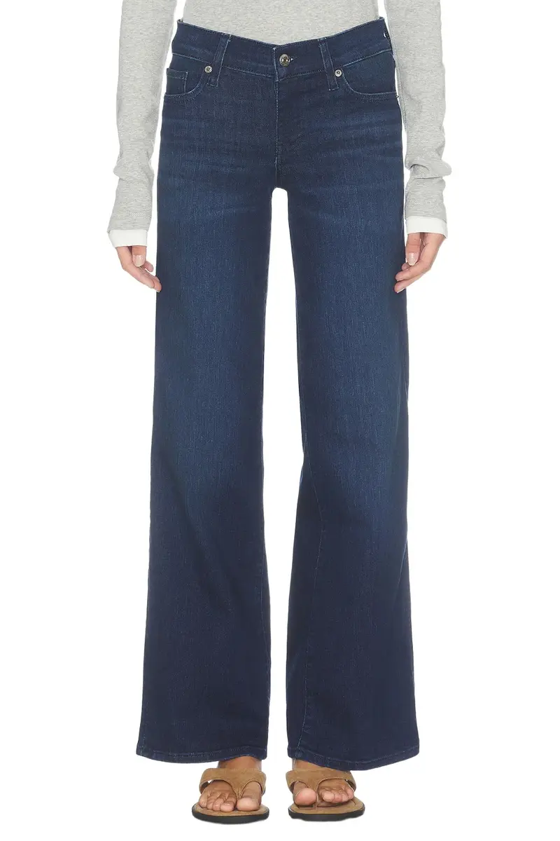 Low Rise Le Slim Palazzo Jeans