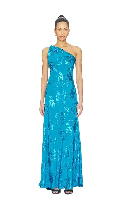 One Shoulder Sash Maxi Dress One Shoulder Sash Maxi Dress