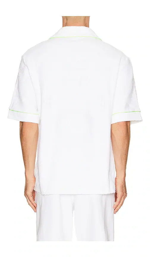 Casablanca Towelling Monogram Shirt | Thumbnail 2 Casablanca Towelling Monogram Shirt | Thumbnail 2