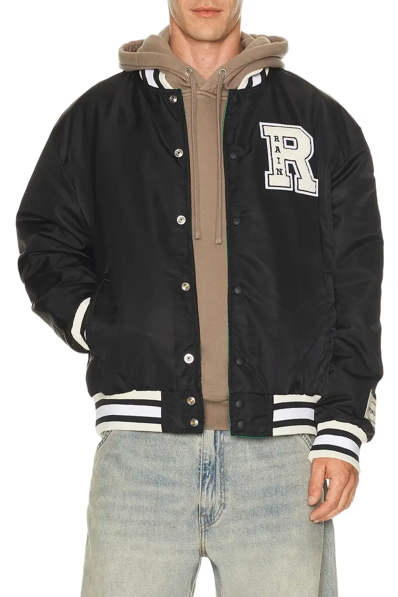 Ryoko Rain Reversible Bomber Jacket