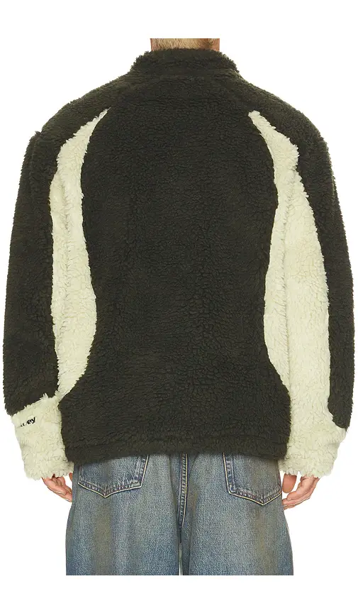 Obey Center Field Sherpa Jacket | Thumbnail 2 Obey Center Field Sherpa Jacket | Thumbnail 2