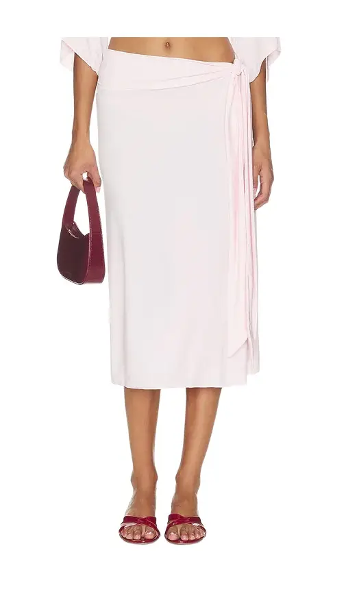 Frankies Bikinis X Devon Lee Carlson Lola Jersey Midi Skirt