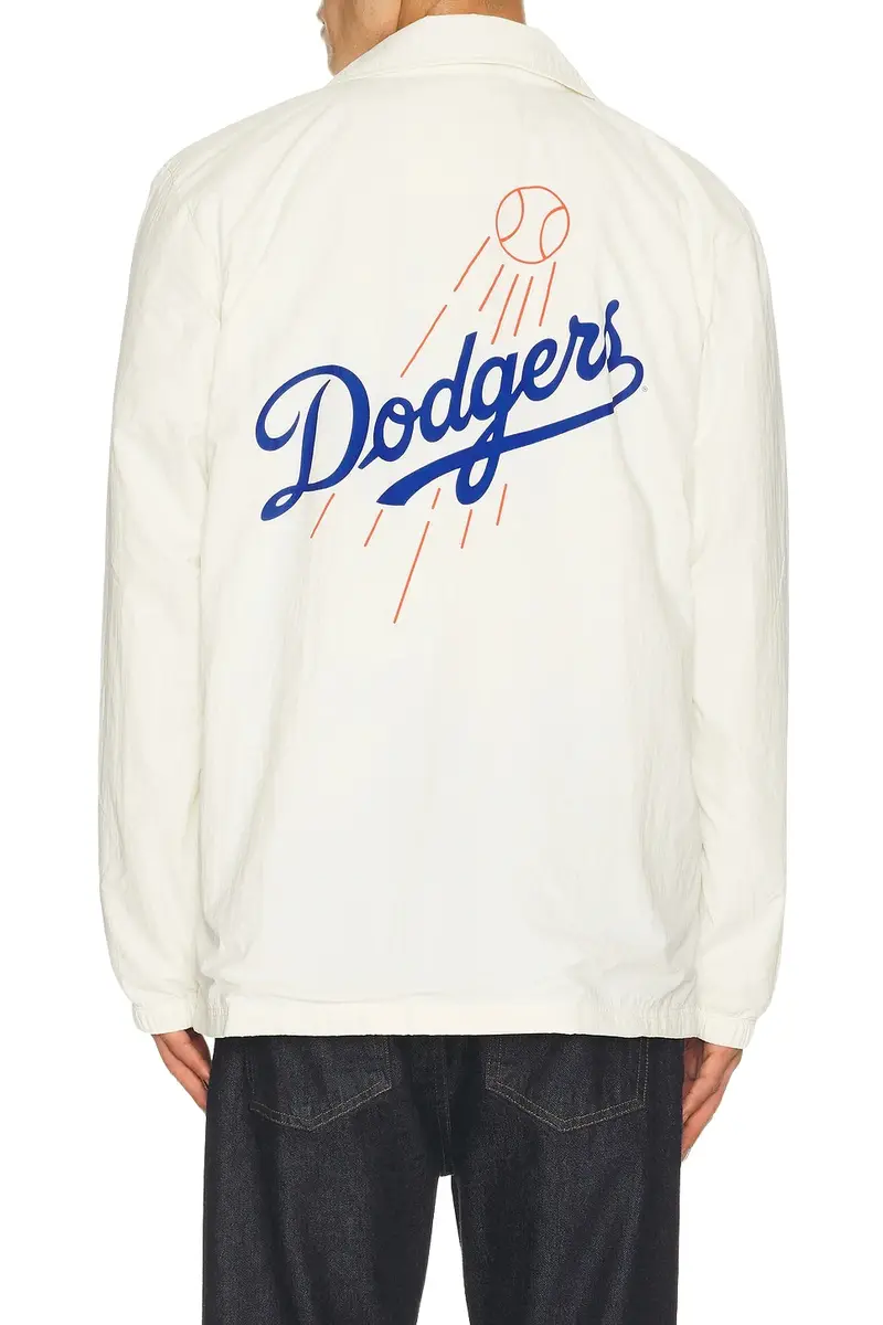 MLB Los Angeles Dodgers Retro Roots Coaches Jacket MLB Los Angeles Dodgers Retro Roots Coaches Jacket