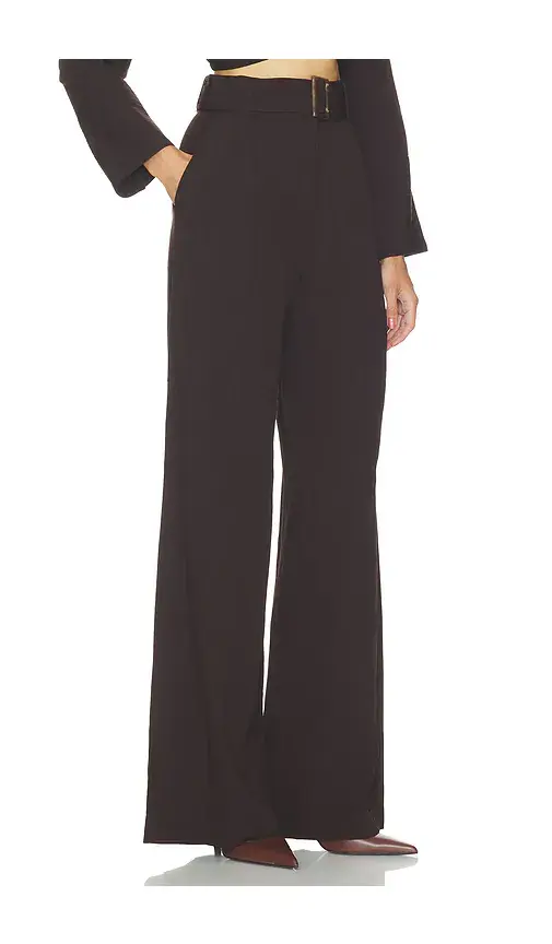 Matthew Bruch Belted Wide Leg Trouser | Thumbnail 2 Matthew Bruch Belted Wide Leg Trouser | Thumbnail 2