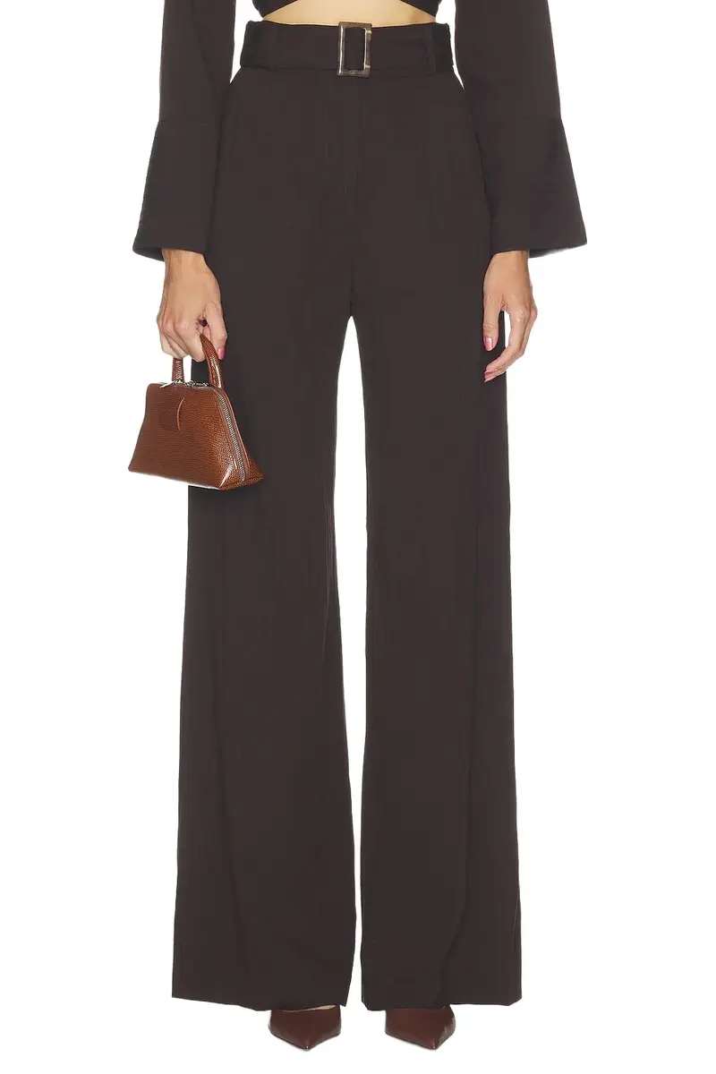 Belted Wide Leg Trouser Belted Wide Leg Trouser