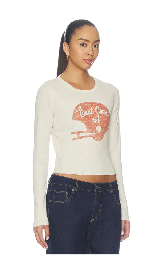 Junk Food East Coast #1 Crop Thermal Top | Thumbnail 2 Junk Food East Coast #1 Crop Thermal Top | Thumbnail 2