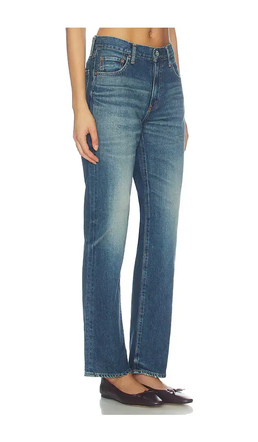 Moussy Vintage Leyden Straight Leg Jeans | Thumbnail 2 Moussy Vintage Leyden Straight Leg Jeans | Thumbnail 2