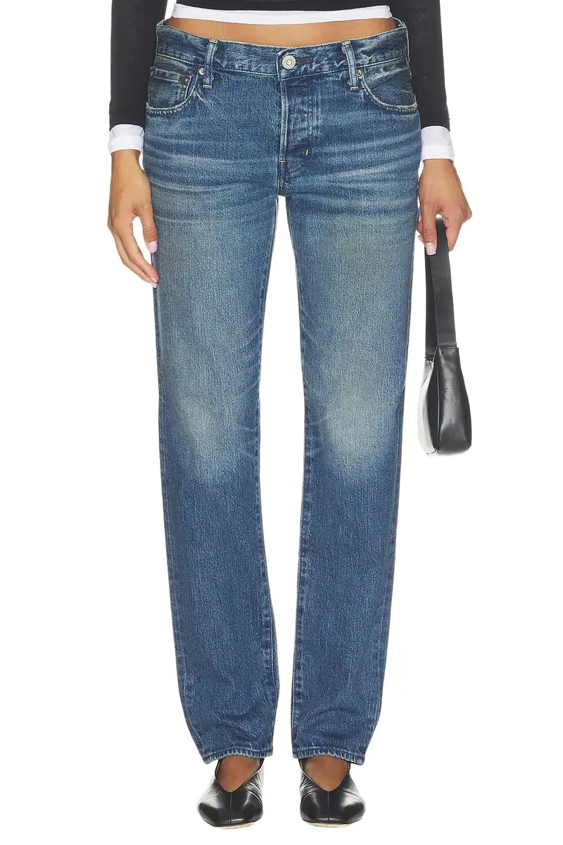 Moussy Vintage Renton Tapered Long Jeans