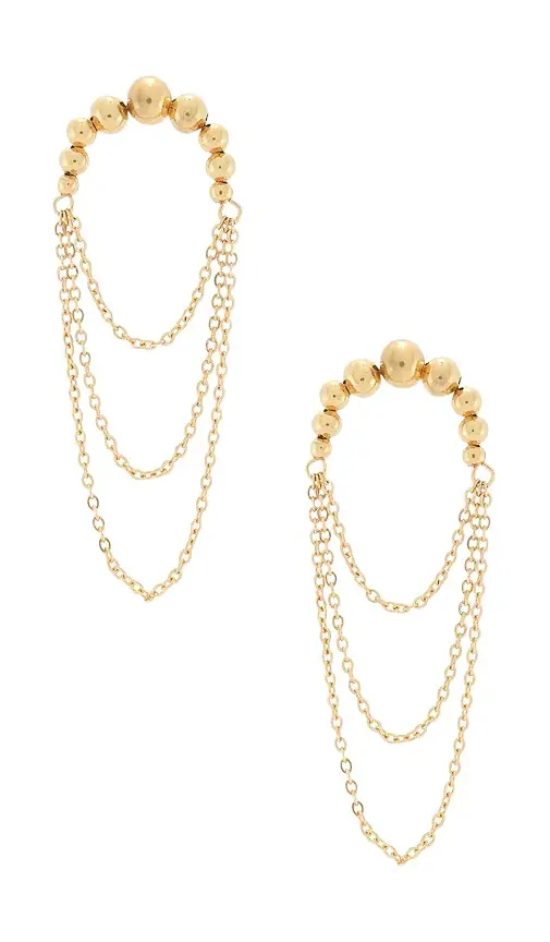 petit moments Gilded Earrings