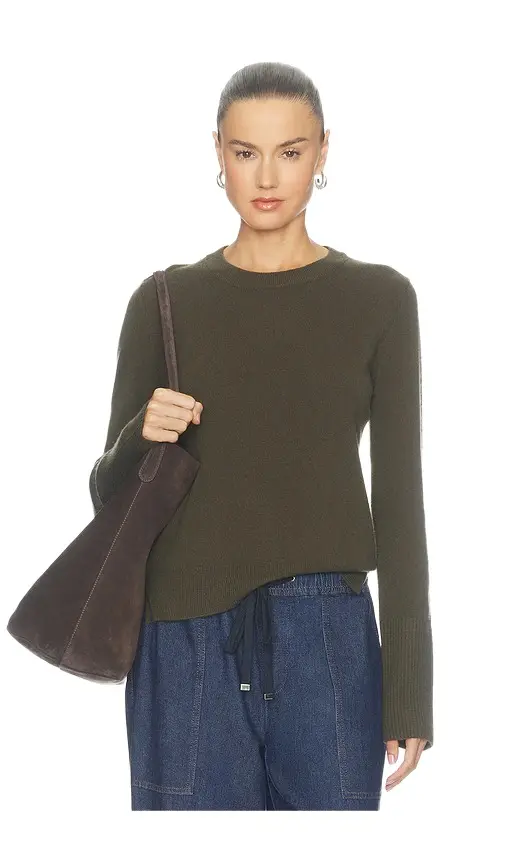 La Ligne Solid Lean Lines Sweater