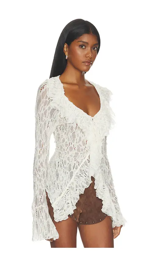 Free People Laney Cardi Top | Thumbnail 2 Free People Laney Cardi Top | Thumbnail 2