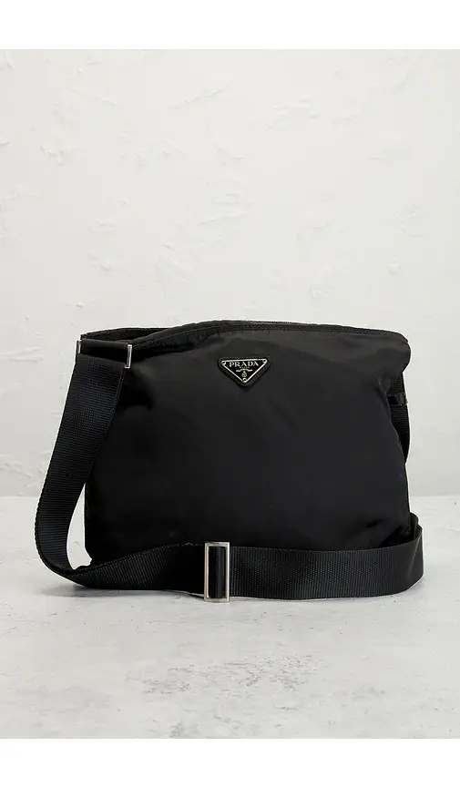 Prada Tessuto Flat Messenger Bag | Thumbnail 2