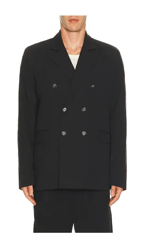 Palmes Double Breasted Wool Blazer | Thumbnail 2