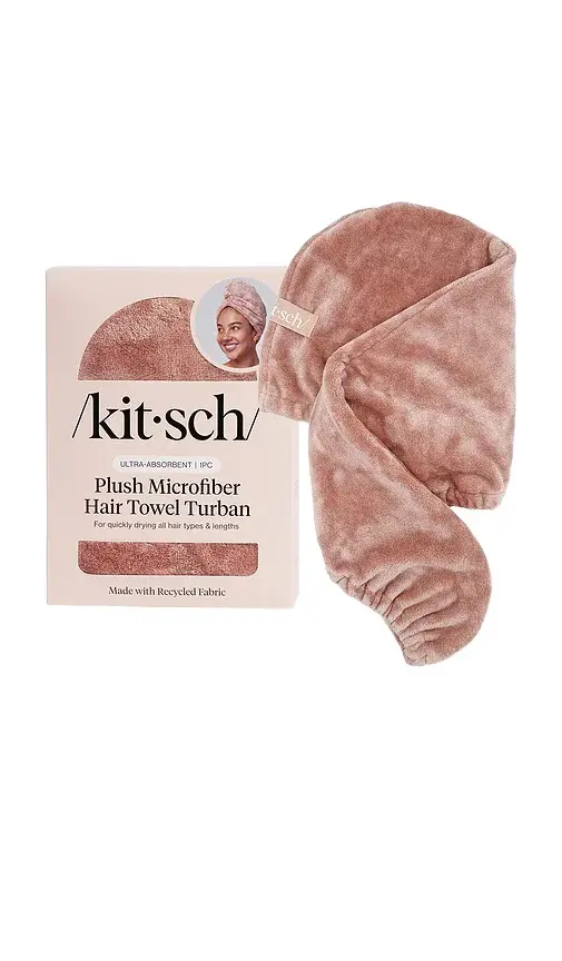 Plush Microfiber Hair Towel Turban Plush Microfiber Hair Towel Turban