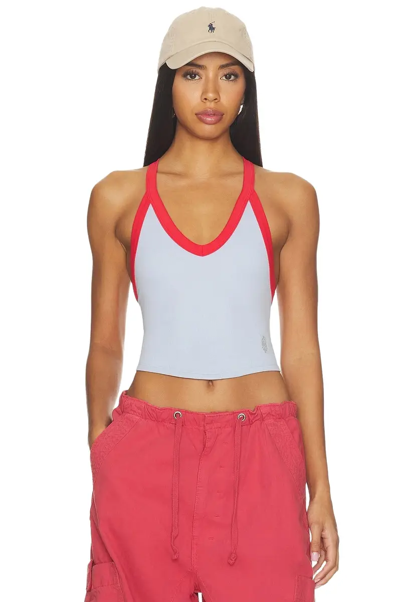 x FP Movement All Clear Vneck Colorblock Cami Top