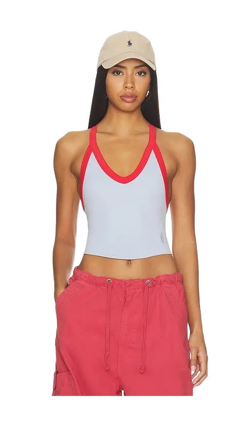 Free People x FP Movement All Clear Vneck Colorblock Cami Top