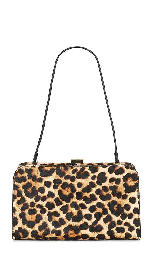 Loeffler Randall Brushed Leopard Hair Calf Clutch | Thumbnail 2 Loeffler Randall Brushed Leopard Hair Calf Clutch | Thumbnail 2