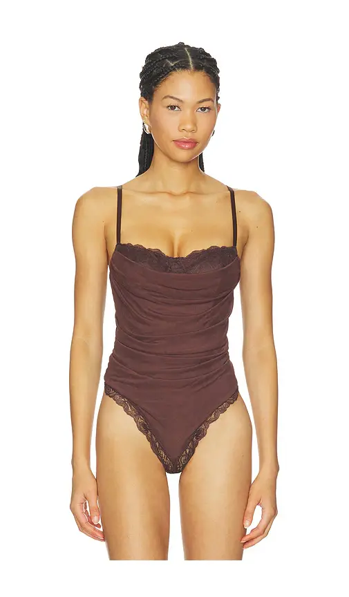 Free People Hard Launch Corset Bodysuit | Thumbnail 2