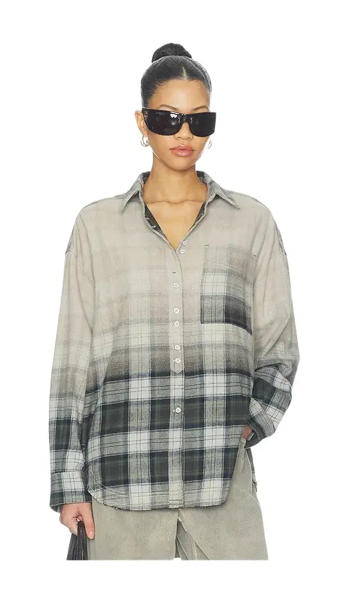 Free People X We The Free Alexi Plaid Shirt