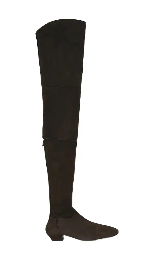 Magda Butrym Over Knee Shearling Boot
