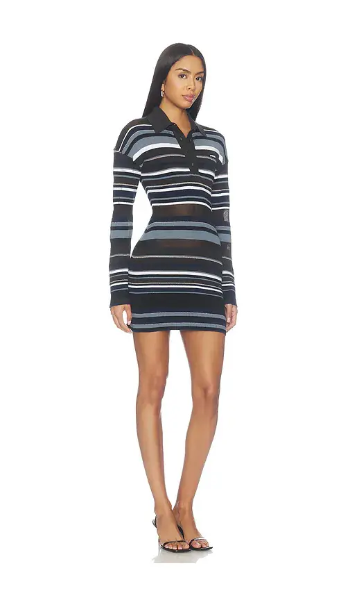 Ksubi x REVOLVE Tamrin Knitted Long Sleeve Polo Dress | Thumbnail 2 Ksubi x REVOLVE Tamrin Knitted Long Sleeve Polo Dress | Thumbnail 2