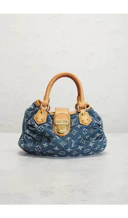 Louis Vuitton Monogram Denim Mini Pleaty Shoulder Bag | Thumbnail 2 Louis Vuitton Monogram Denim Mini Pleaty Shoulder Bag | Thumbnail 2