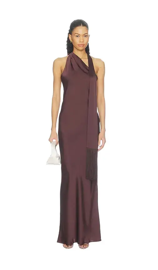 Sonya Maxi Dress With Fringe Sonya Maxi Dress With Fringe