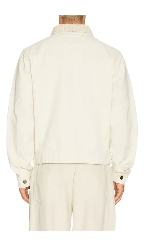 SCHOTT Cotton Canvas Trucker Jacket | Thumbnail 2