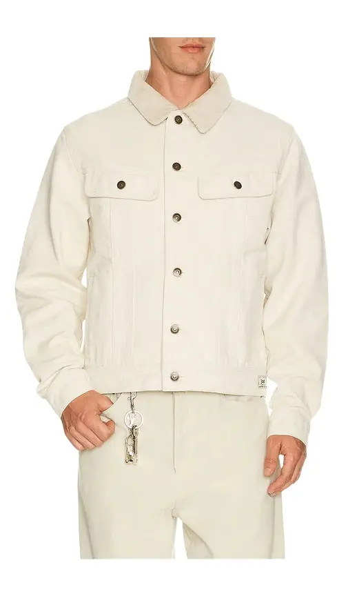 Cotton Canvas Trucker Jacket Cotton Canvas Trucker Jacket