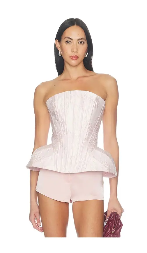 Emmi Strapless Structured Top