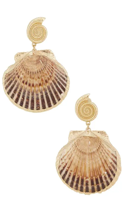 Lovers and Friends Noelani Shell Earrings