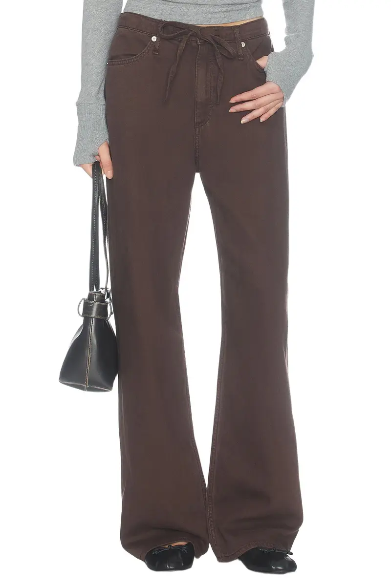 Featherweight Phoebe Drawstring Wide Leg Jean Featherweight Phoebe Drawstring Wide Leg Jean