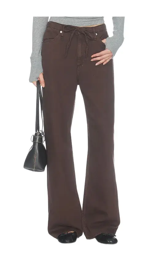 Featherweight Phoebe Drawstring Wide Leg Jean Featherweight Phoebe Drawstring Wide Leg Jean