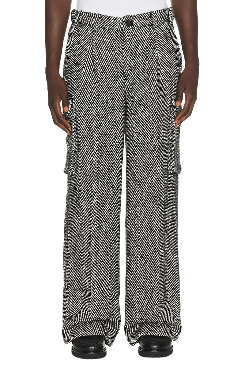 Eco Herringbone Cargo Pant Eco Herringbone Cargo Pant