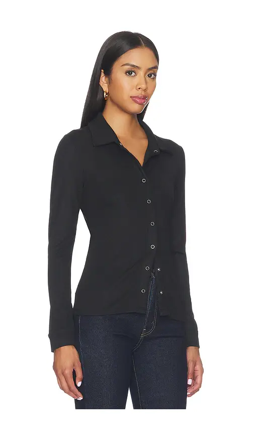 LNA Selene Collared Top | Thumbnail 2 LNA Selene Collared Top | Thumbnail 2