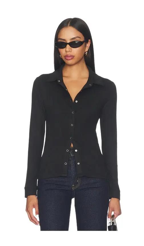 LNA Selene Collared Top