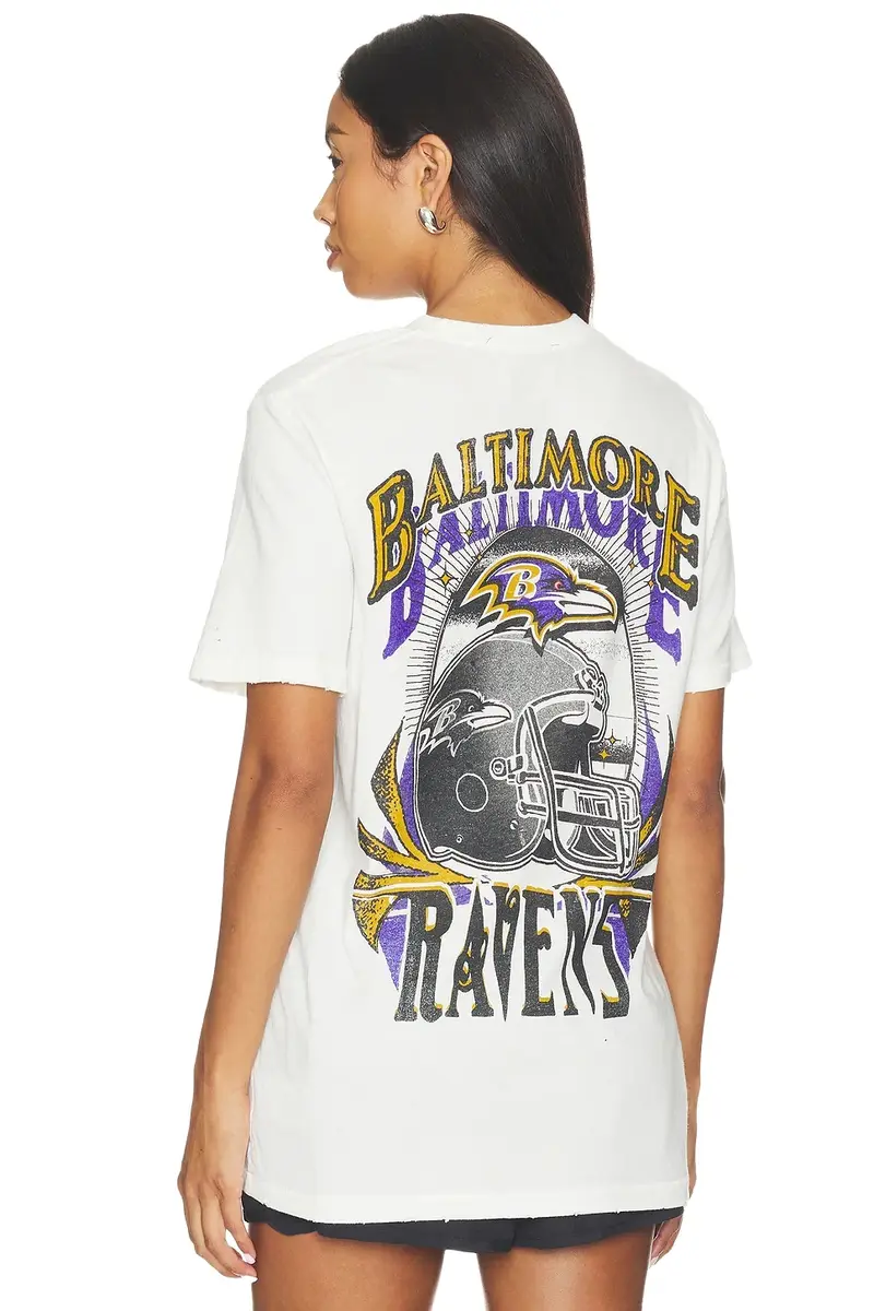 Junk Food Ravens City Edition Vintage Tee