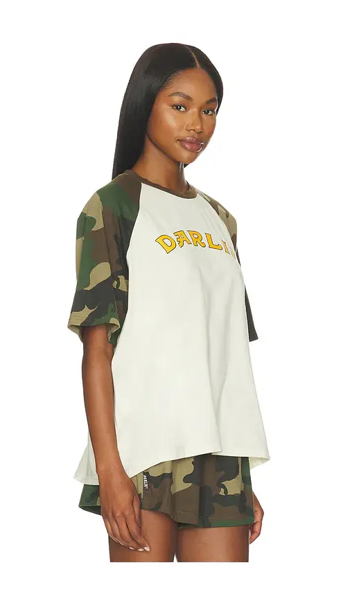Darlin Old Skool Raglan Tee | Thumbnail 2 Darlin Old Skool Raglan Tee | Thumbnail 2