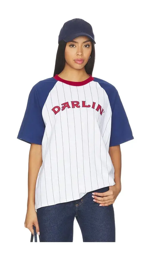 Darlin Old Skool Raglan Tee
