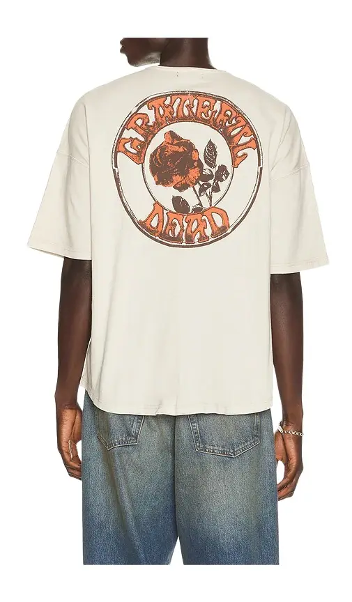 Junk Food Grateful Dead Rose Baseball Jersey