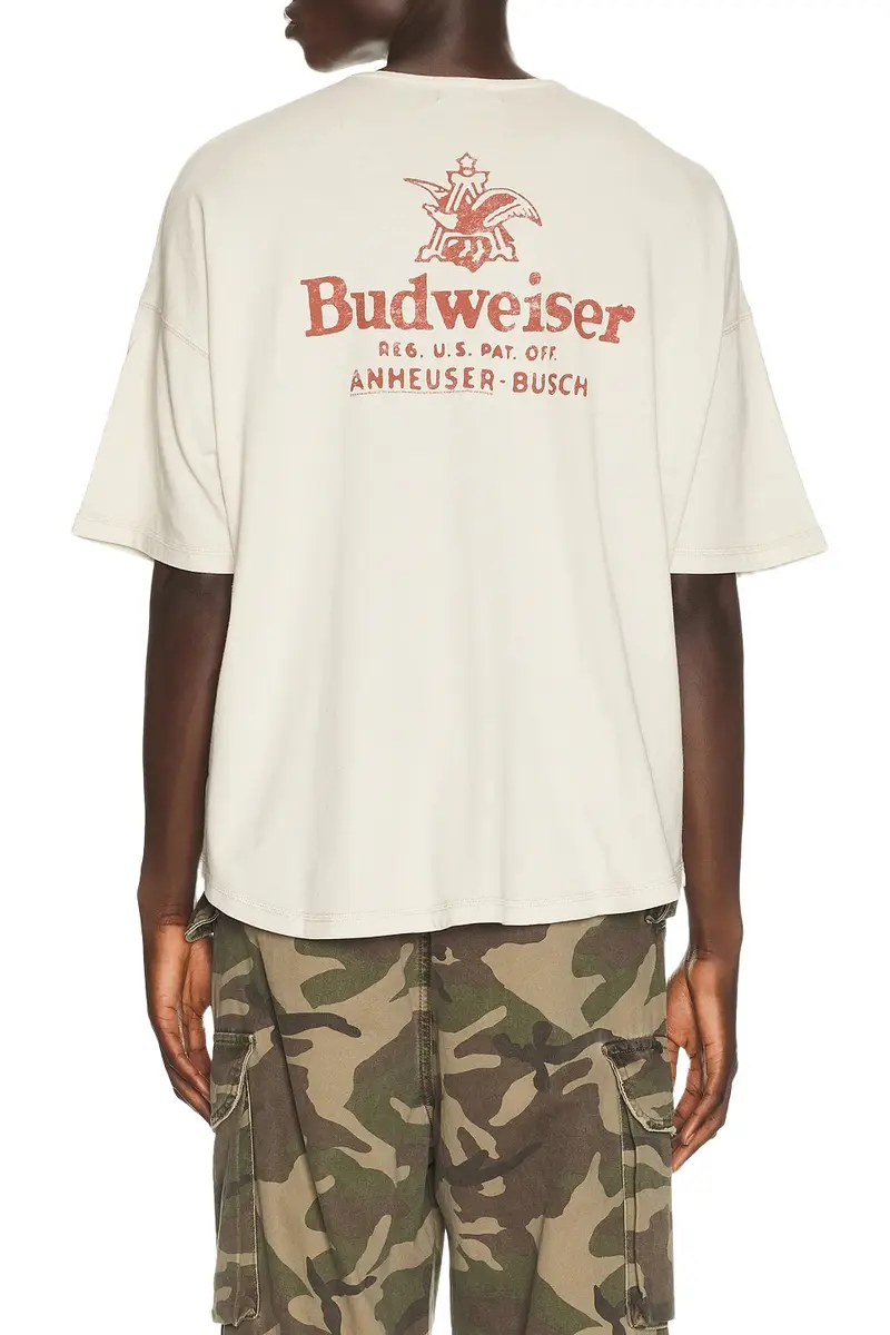 Junk Food Budweiser Anheuser Busch Baseball Jersey