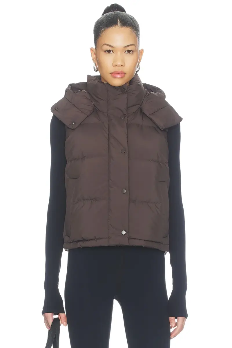 Wunder Puff Cropped Vest Wunder Puff Cropped Vest