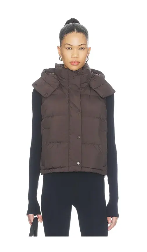 Wunder Puff Cropped Vest Wunder Puff Cropped Vest